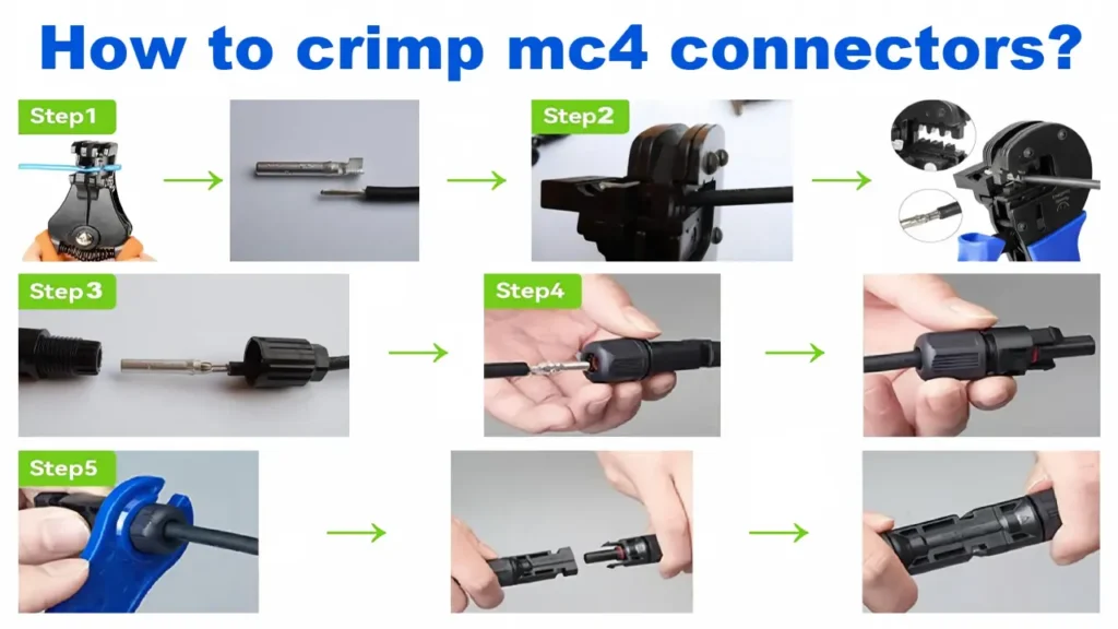 How to Crimp MC4 Connectors