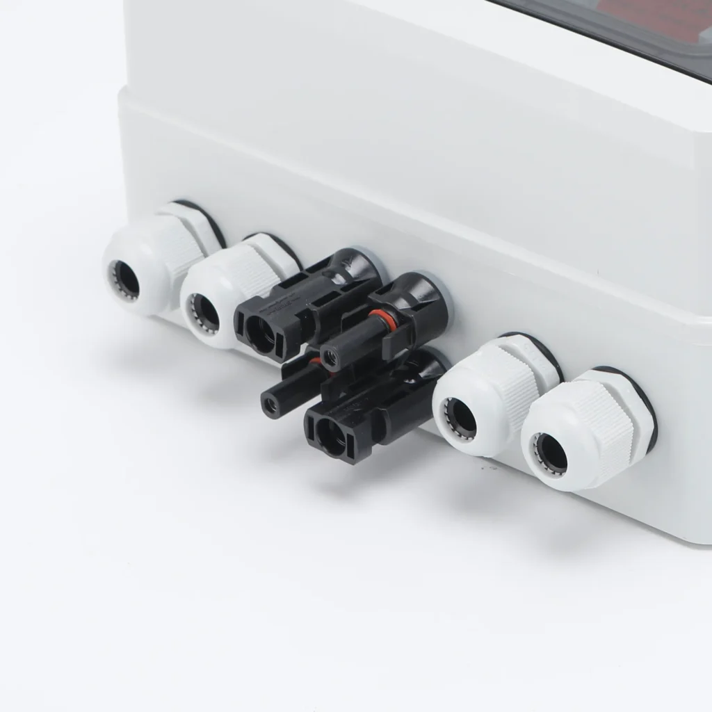 UH-PC-PM01 connector mounted through an equipment panel