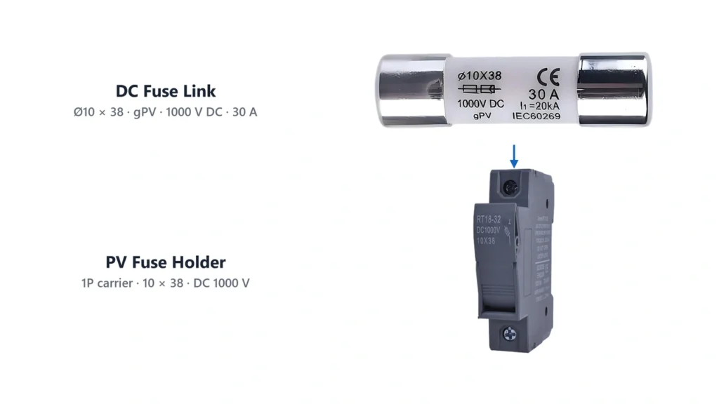DC fuse keeps blowing troubleshooting with photovoltaic fuse and holder
